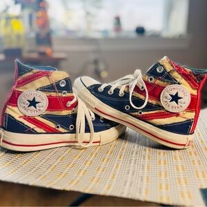 Rare Converse High-Top Sneakers - THE WHO 🇬🇧- special edition